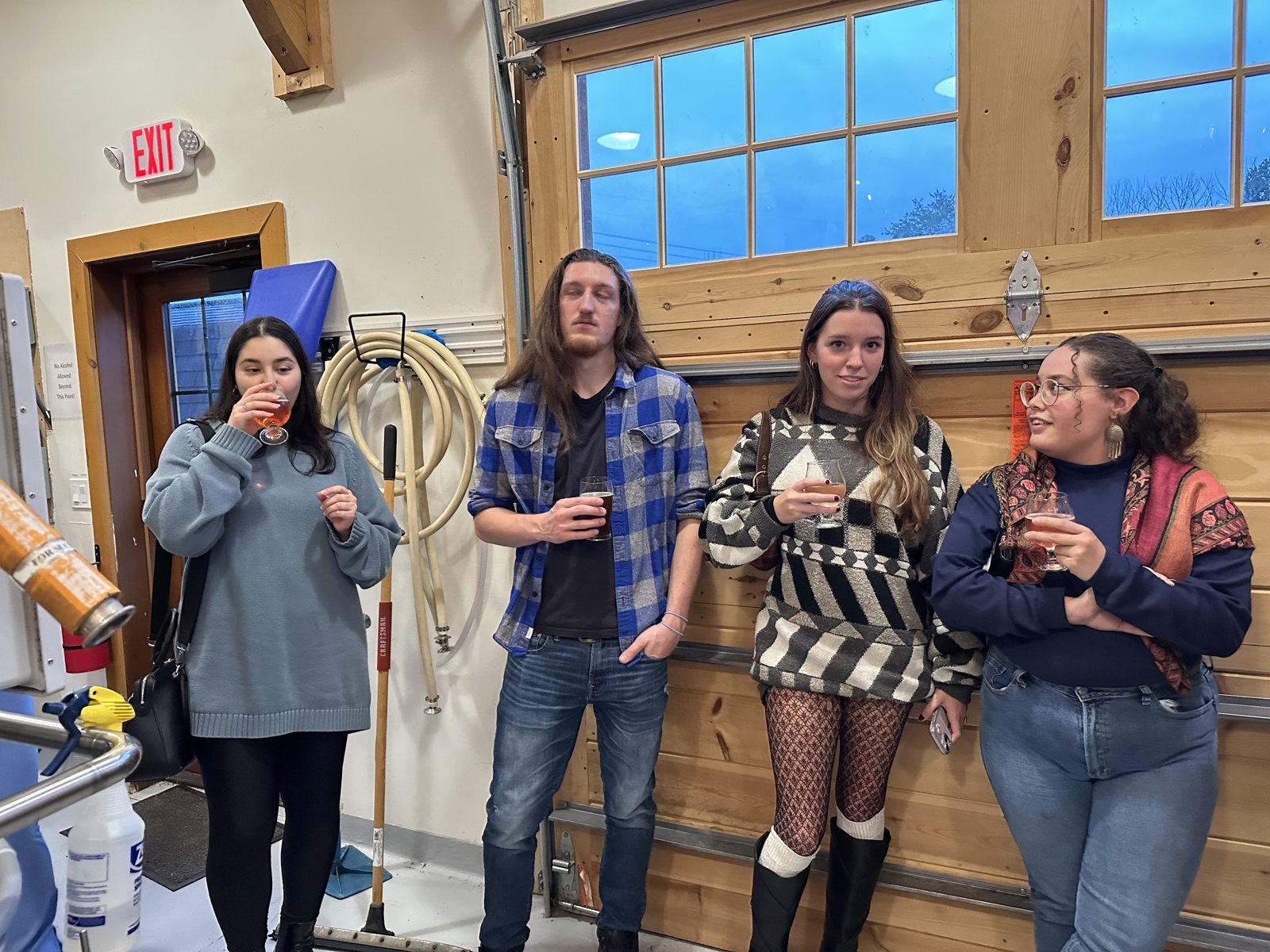 Group shot in the brewhouse.