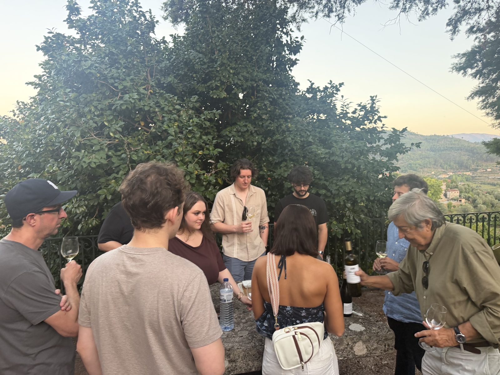 Golden hour in the hills of Cabeceiras de Basto.