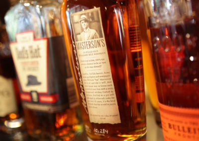 Necktar Whiskey selection